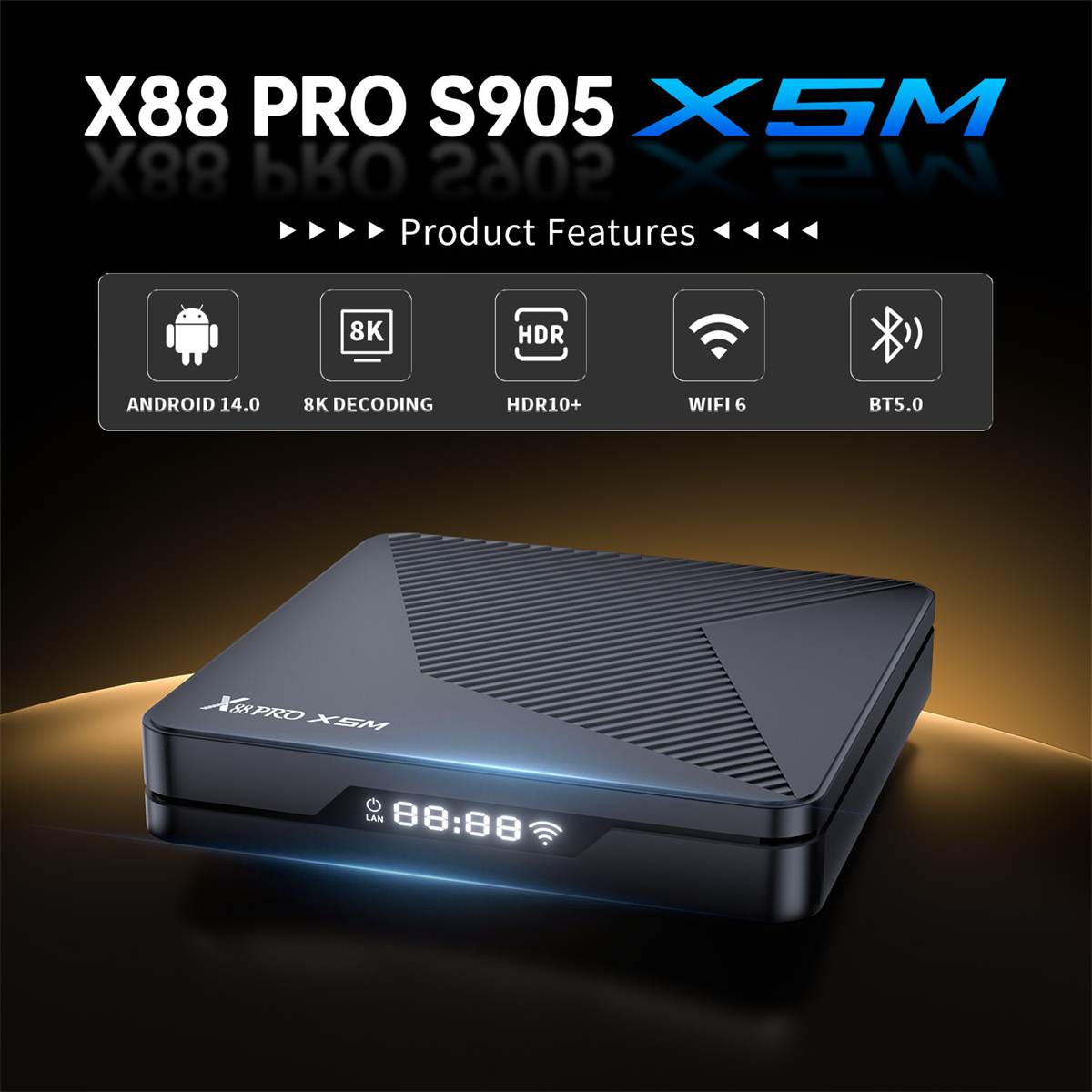 X88 Pro X5M